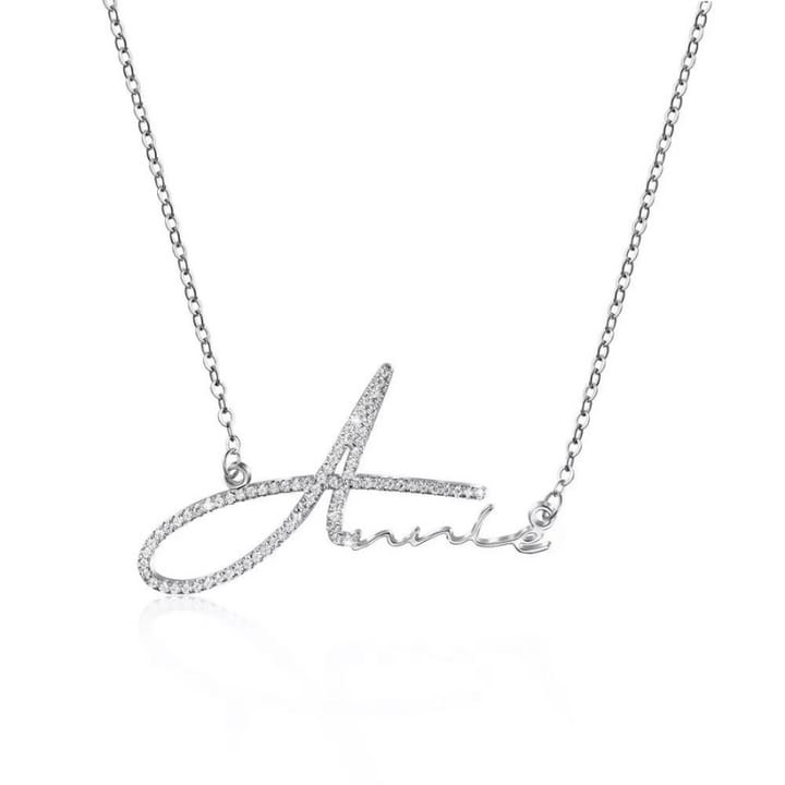 SIGNATURE STYLE DIAMOND NAME NECKLACE